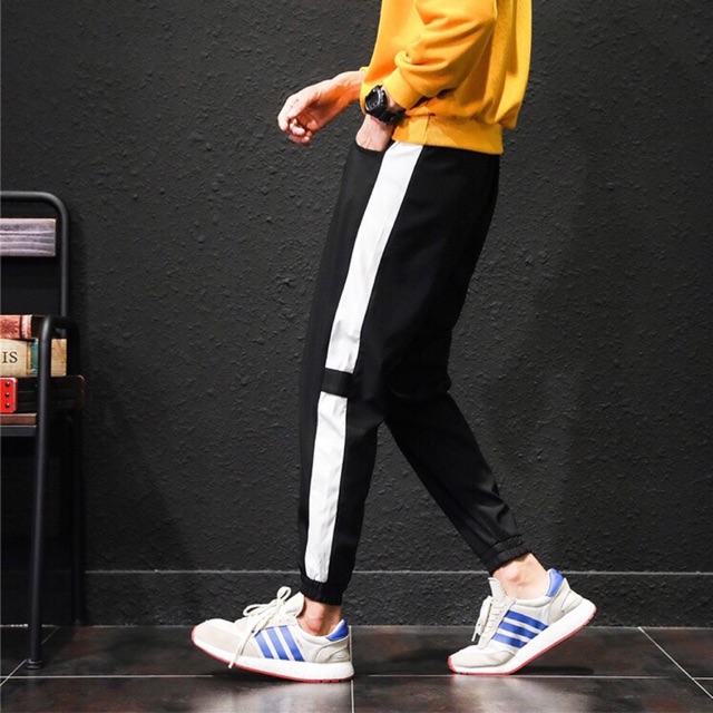 [HÀNG HOT TREND] QUẦN JOGGER UMÌ SỌC TRẮNG THỂ THAO