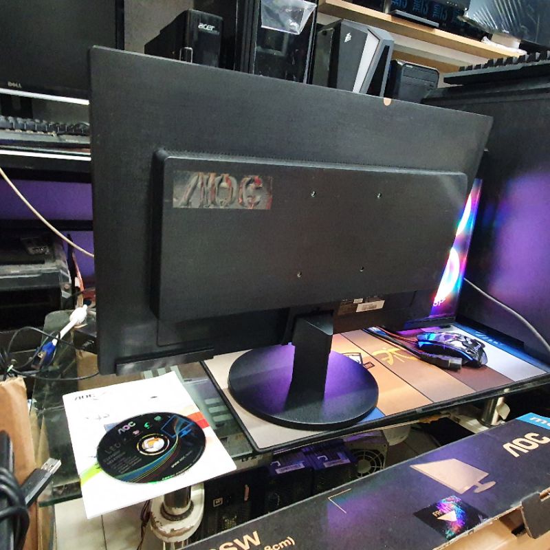 MÀN HÌNH MÁY TÍNH LCD 24'' AOC E2470 LED, FULL HD, HDMI, CÓ ĐỦ HỘP BOX