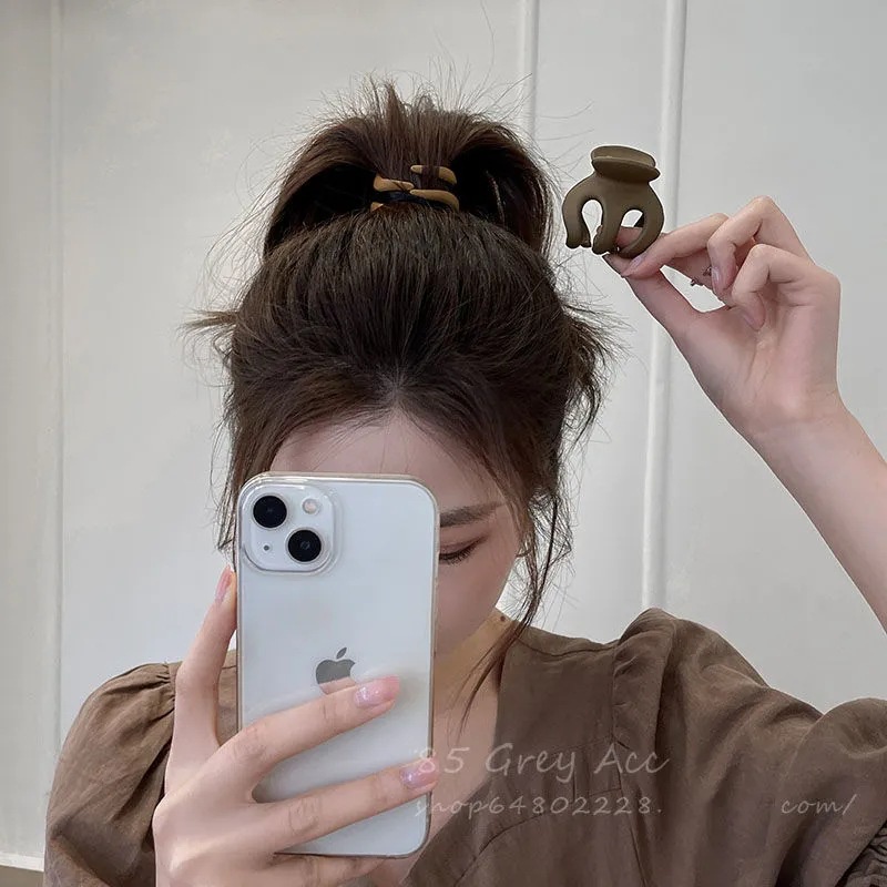 Kẹp Tóc Nhựa Mini Dễ Thương Dành Cho Nữ