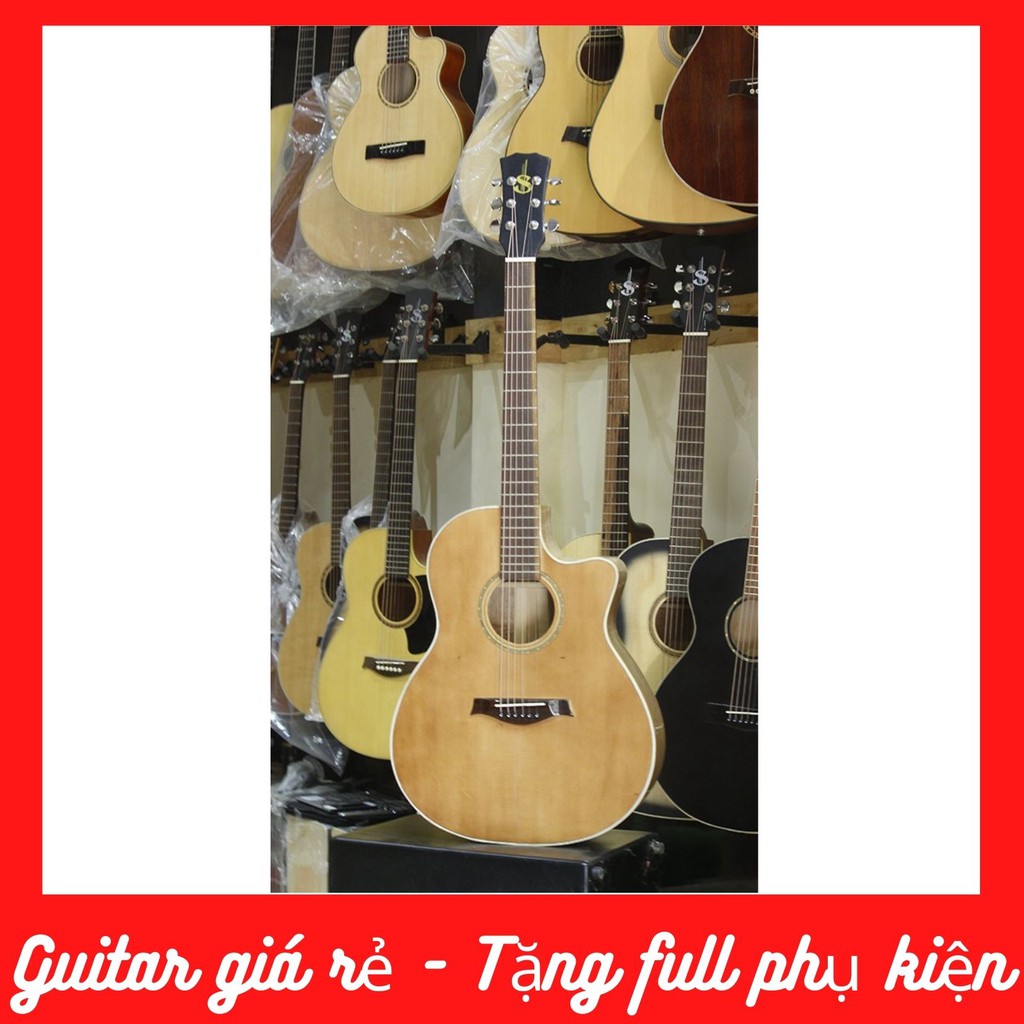 Guitar Accoustic cao cấp , bảo hành 12th cho học sinh , sinh viên