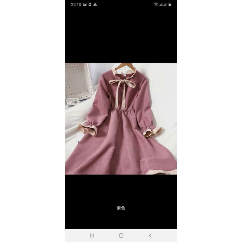 Váy form chữ A dáng tiểu thư siêu xinh - Hàng order