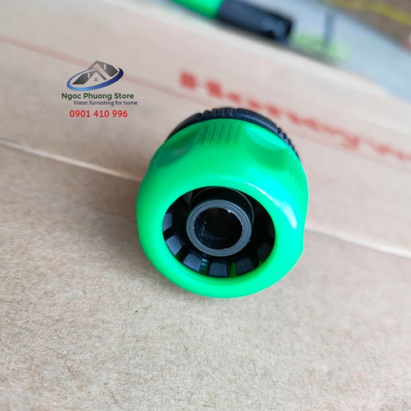 Cút nối nhanh ren ngoài 27mm AQUAMATE W3380 nối ống mềm 14mm-16mm với thiết bị tưới ren trong 27mm