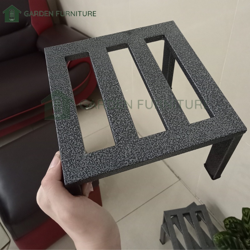 Đôn chậu cây cảnh, đôn sắt kê chậu cây ngoài trời nhỏ gọn KT 20x20x15cm, tiện lợi, chắc chắn sơn tĩnh điện