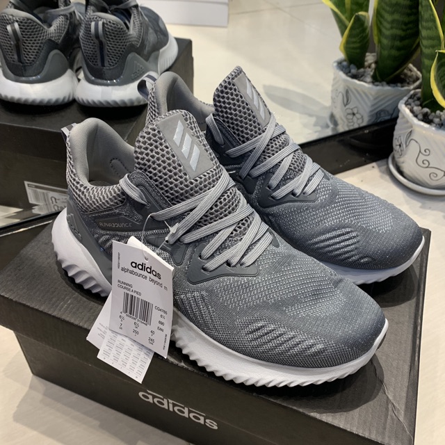 | Ảnh Thật | Giày Adidas Alpha Bouce Xám Nam