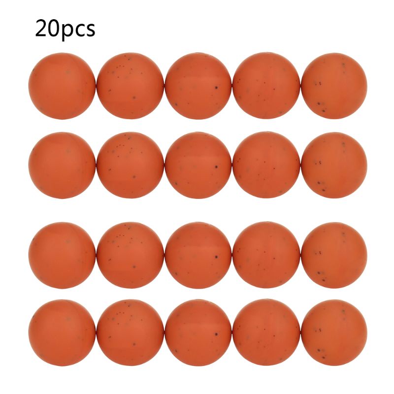 Bộ 20 Hạt Silicone 15mm 7 Màu Siêu Bền An Toàn Cho Bé Gặm