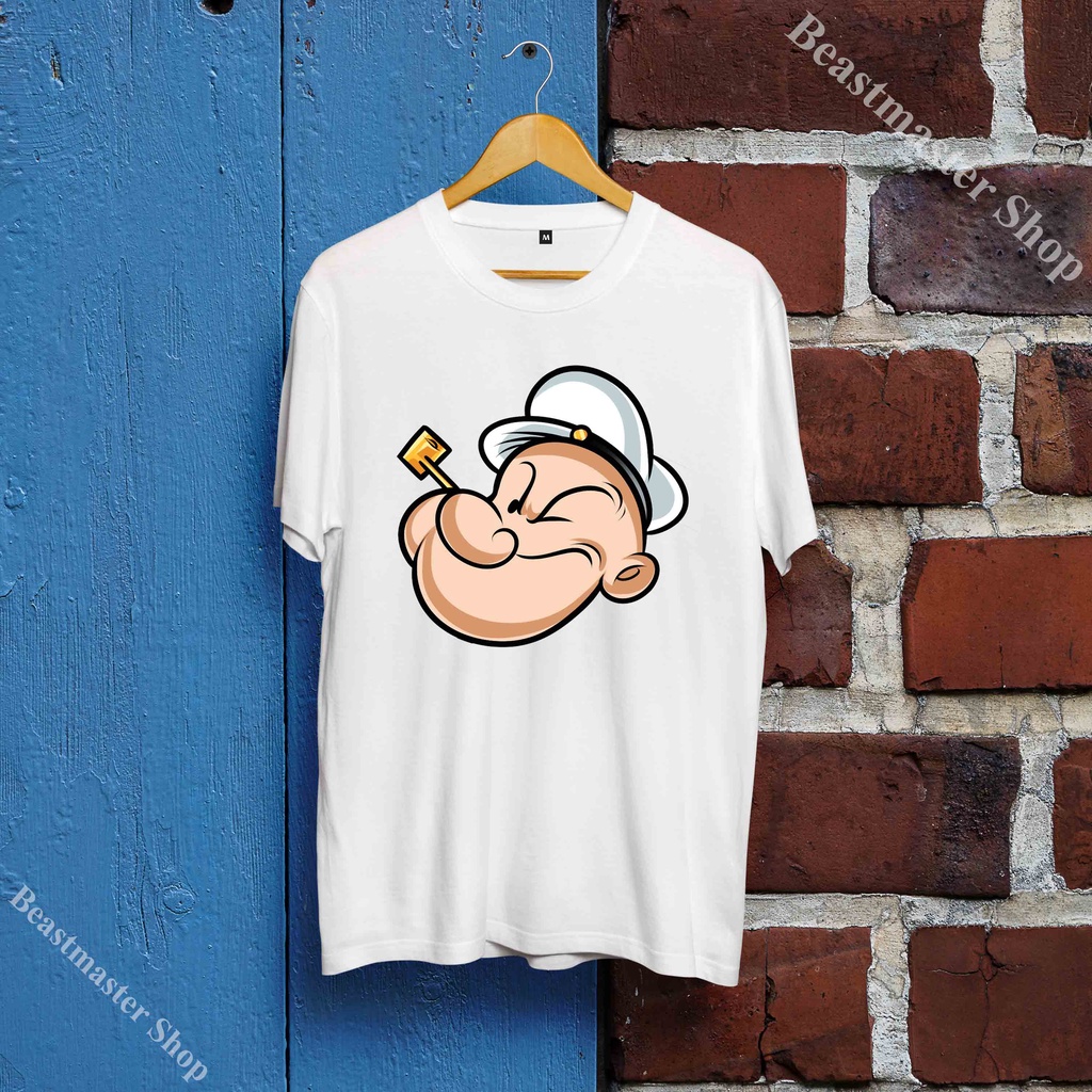 💕Áo Thun Popeye - Áo Thun Thủy thủ Popeye - Popeye T-Shirt phong cách - PPY-003