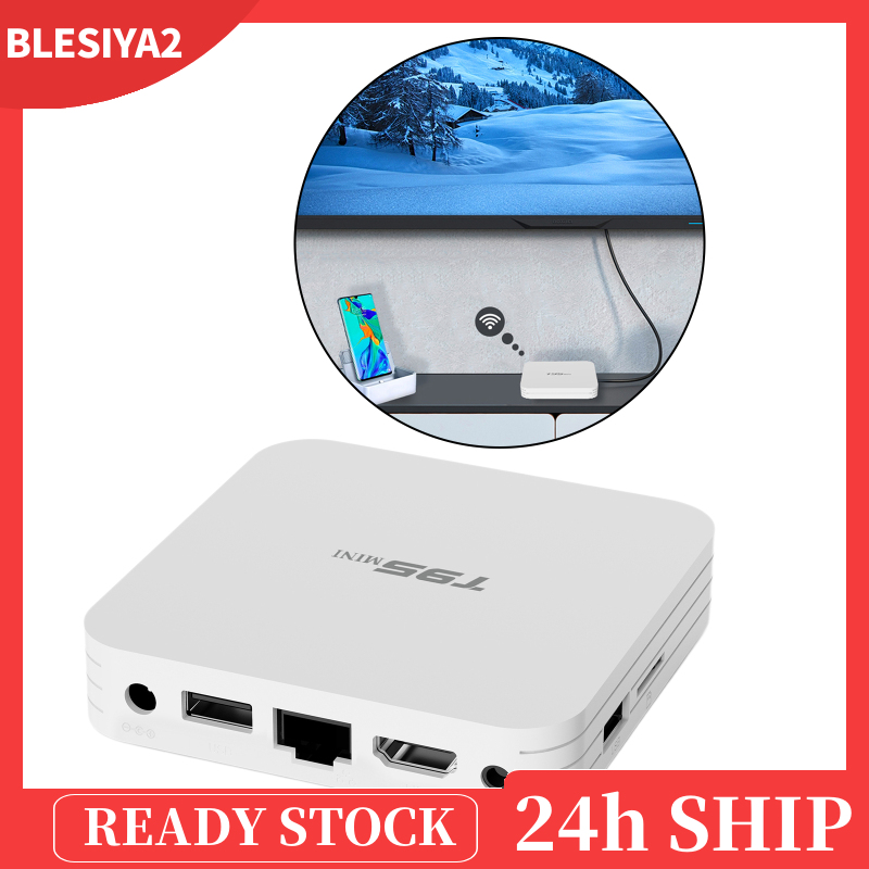 [BLESIYA2]Digital WiFi 4K Smart STB Media Player Device Remote Control