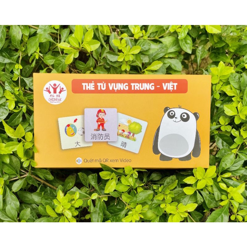 Thẻ Flashcard tiếng trung cho bé