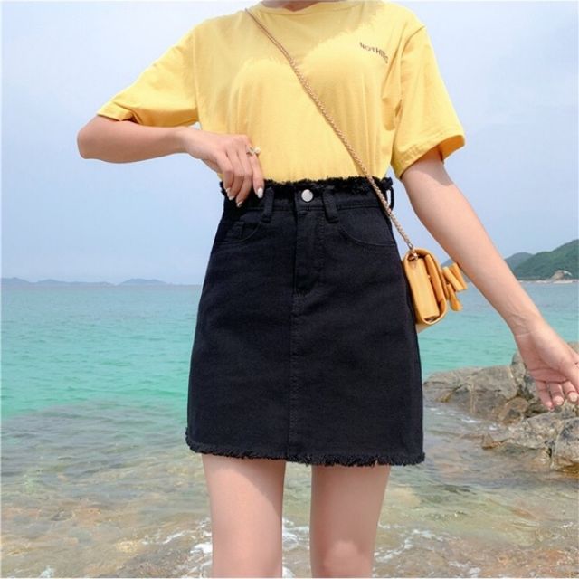 🍀🍀CHÂN VÁY CẠP CAO TUA GẤU - TUA CẠP - DÁNG CHỮ A