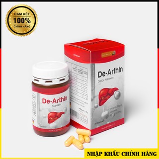 [ Chính hãng Sanct Bernhard ] Viên uống tăng cường chức năng gan cho người dùng nhiều bia rượu De Arthin lọ 30 viên