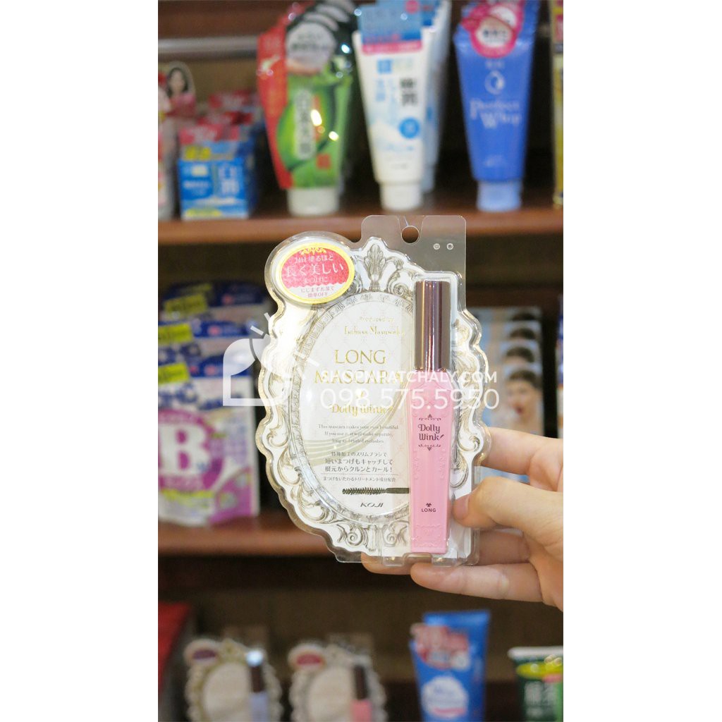 Mascara Dolly Wink làm dày và dài mi Nhật nội địa mẫu mới nhất vừa về. Ai dùng cũng khen. Mascara Nhật siêu hot | BigBuy360 - bigbuy360.vn