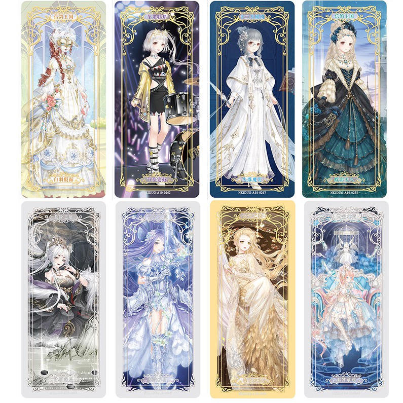 Bộ thẻ bài Ngôi Sao Thời Trang Miracle Nikki S10 Mê Chi Các 10 - postcard, bookmark