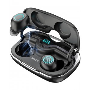 Tai nghe True Wireless iWALK Crazy Duo pin 80H BTC001 Đen