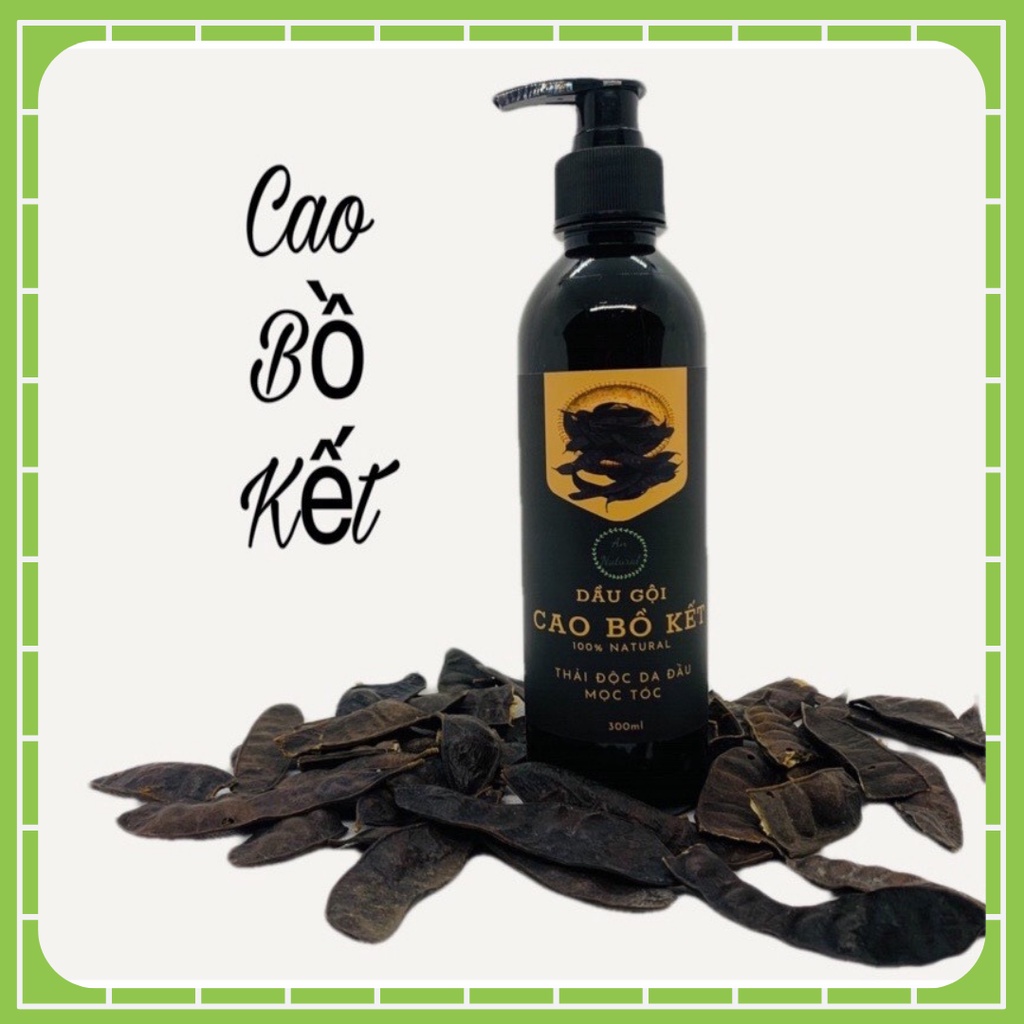 300ml Cao bồ kết thảo dược cô đặc organic handmade