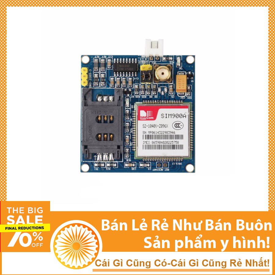 HAUI Mạch Điện Tử Module SIM900A DHCNHN