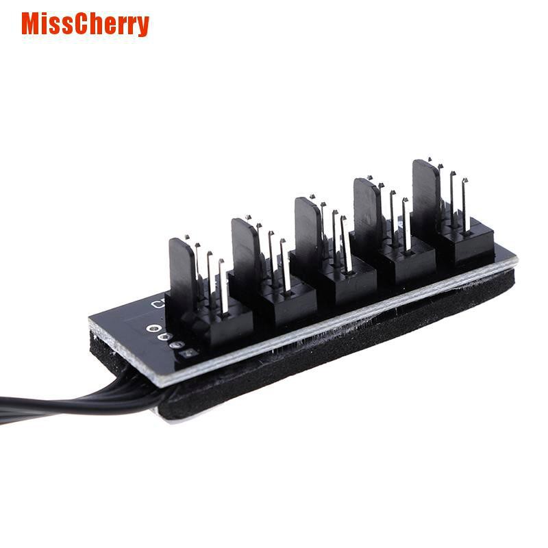 Bộ Chuyển Đổi Quạt Tản Nhiệt Cpu 40cm 1 Sang 5 4-pin