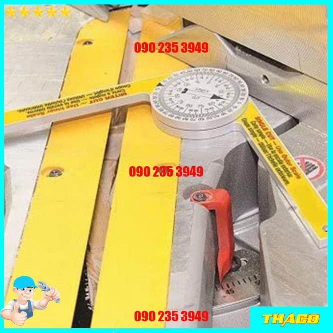 Thước đo góc đa năng 45 90 độ dụng cụ đo vuông góc cho máy cưa bàn làm mộc QE079