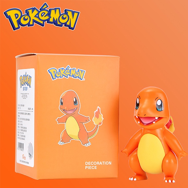 Mô hình Pokemon siêu đáng yêu, mô hình Pikachu và bộ 6 Pokemon size mini ngộ nghĩnh dễ thương