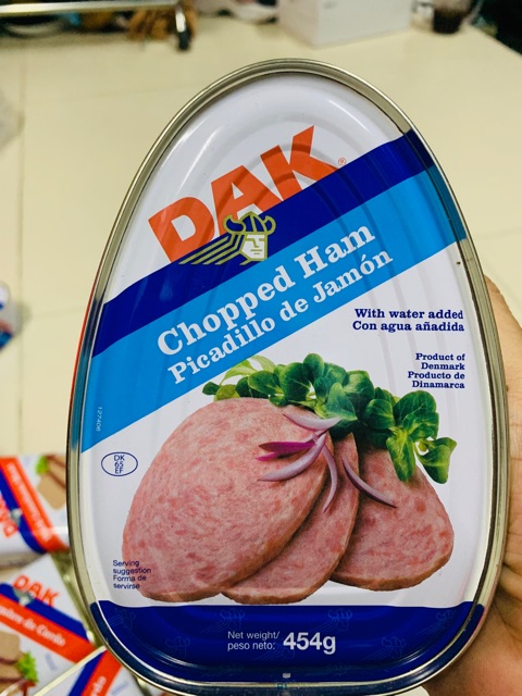 [Mã GROSALE2703 giảm 8% đơn 250K] Thịt hộp Cooked Ham (454g )– USA ( date 2025)