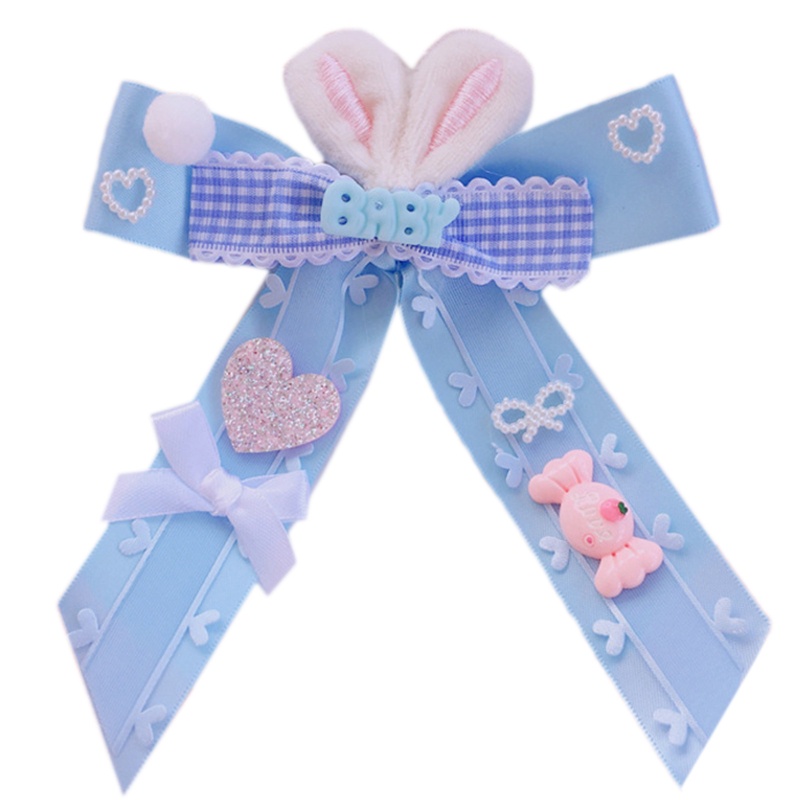 Kẹp Tóc Hình Nơ Phong Cách Lolita Cho Bé Gái