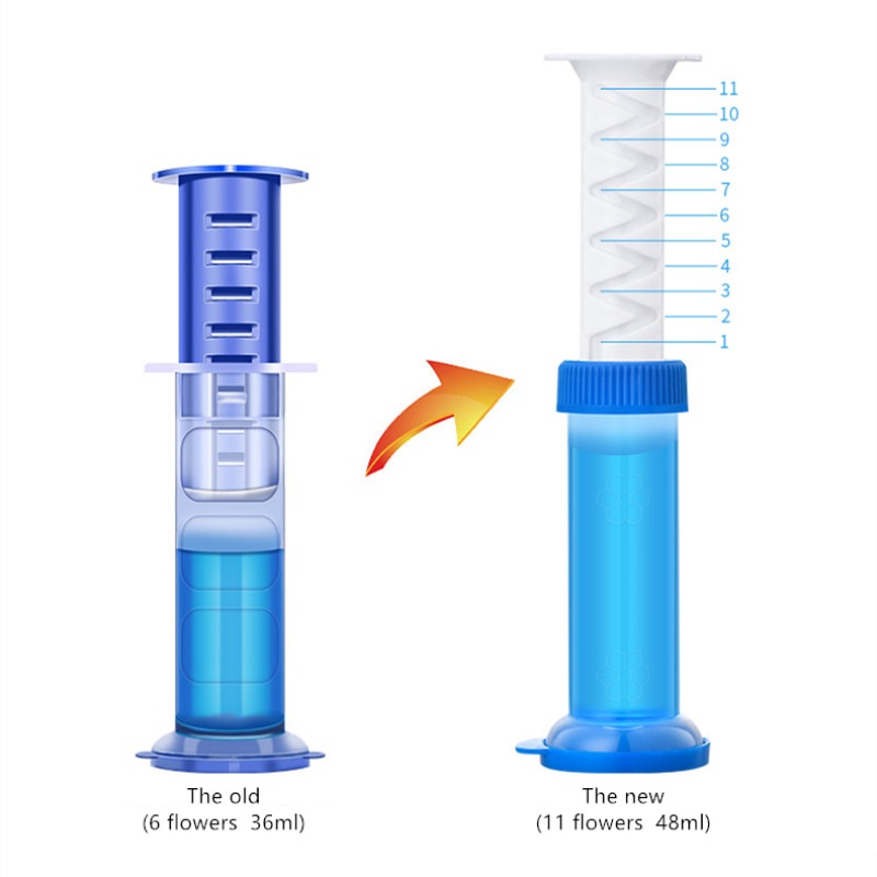 Gel khử mùi bồn cầu bông hoa dạng thạch 5 Loại Hương Thơm Dễ Chịu Cho Nhà Vệ Sinh Lá Tre 4012