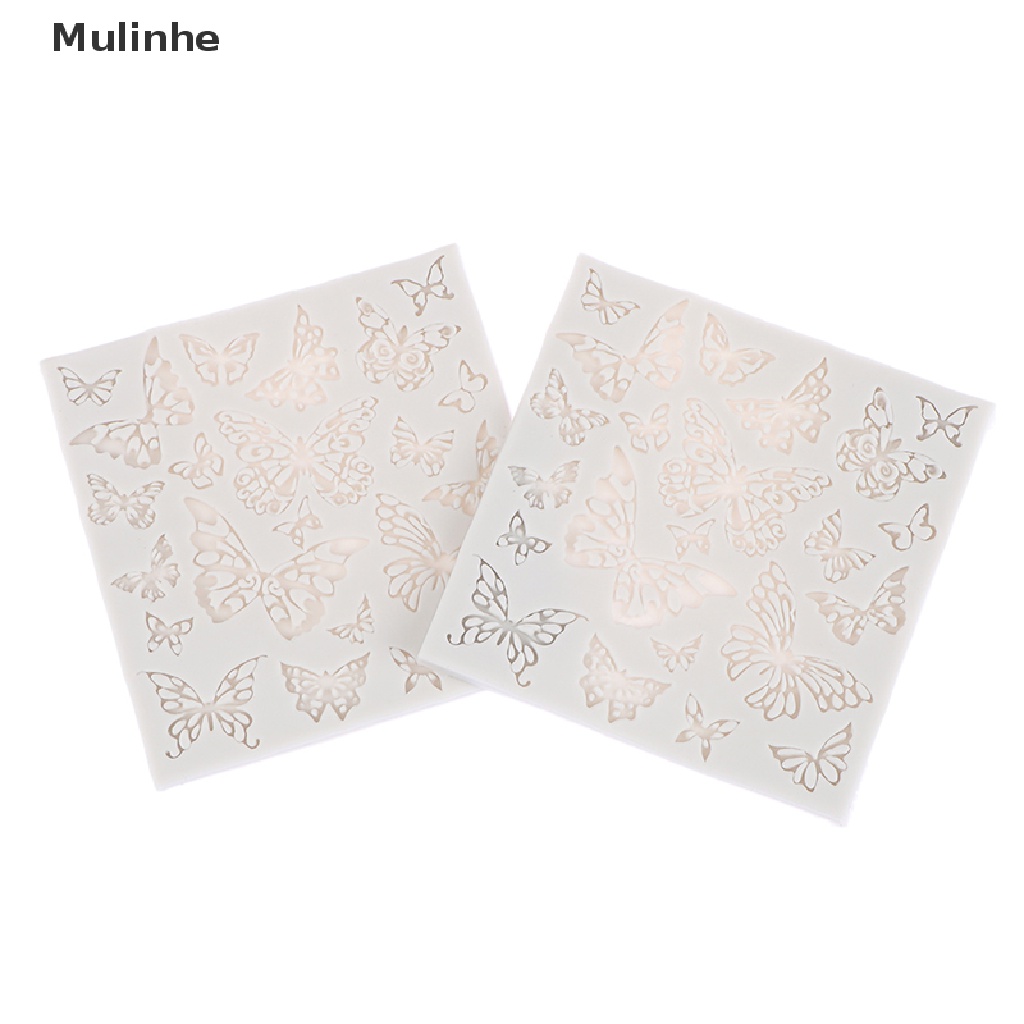 Khuôn silicone làm bánh hình bươm bướm