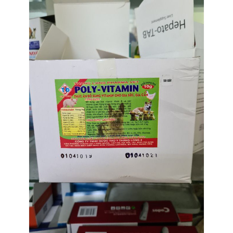 Poly Vitamin - bổ sung vitamin khoáng chất cho thú cưng