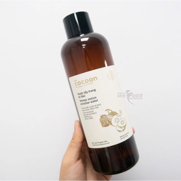 Nước Tẩy Trang Làm Sạch Dịu Nhẹ Chiết Xuất Bí Đao Cocoon Winter Melon Micellar Water | BigBuy360 - bigbuy360.vn