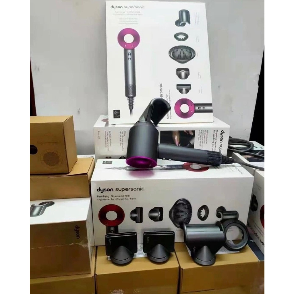 Máy sấy tóc Dyson Supersonic HD08 bản hồng nội địa Hàn