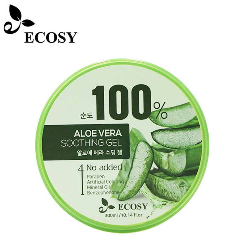 Gel Dưỡng Da Chiết Xuất Lô Hội Ecosy 100% Aloe Vera Soothing