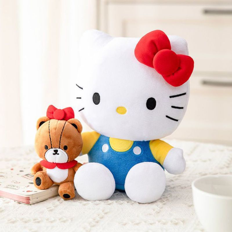 Gấu bông HELLO KITTY 30cm cao cấp nhập khẩu Hàn quốc