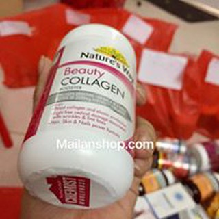 Viên uống collagen nature’s way beauty collagen 60 viên