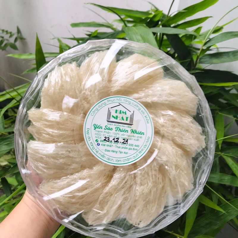 [YẾN SÀO KIM NHẬT] Yến tinh chế nguyên chất 100% thiên nhiên từ trại yến nhà nuôi