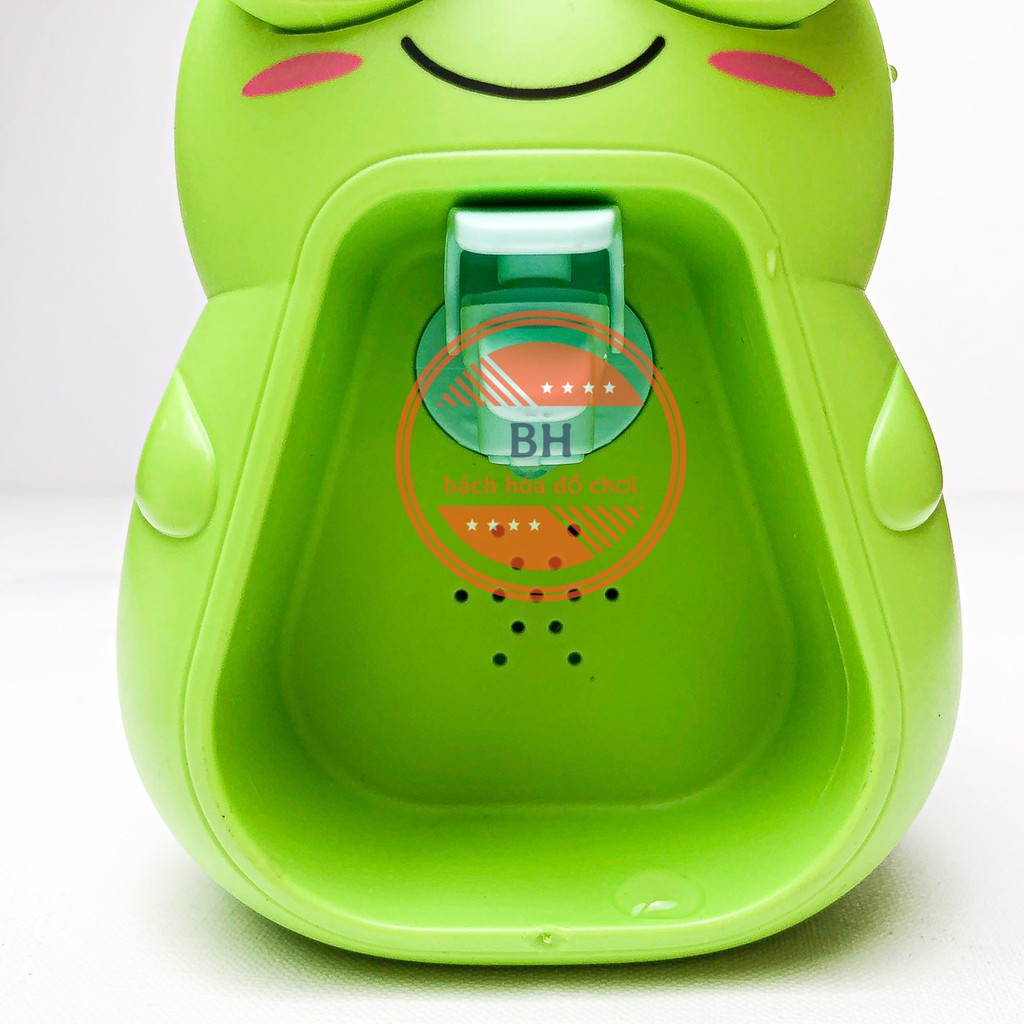 bình nước cho bé 💖𝑭𝑹𝑬𝑬𝑺𝑯𝑰𝑷💖 Đồ chơi máy rót nước mini siêu dễ thương hình con ếch