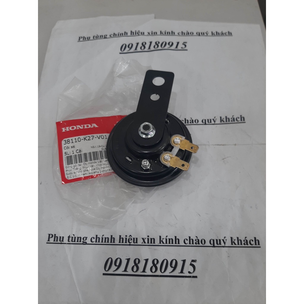 Còi xe ab 125 2013- 2014- 2015 honda