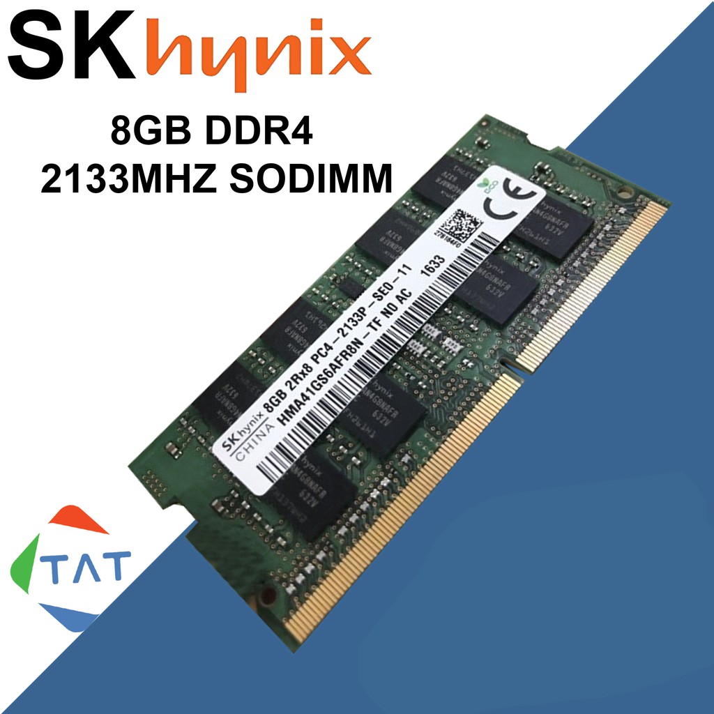Ram 8GB Hynix Samsung Kingston Micron DDR4 2133MHz/ 2400MHz/ 2666MHz 1.2V Laptop Macbook Bảo Hành 36 Tháng 1 Đổi 1