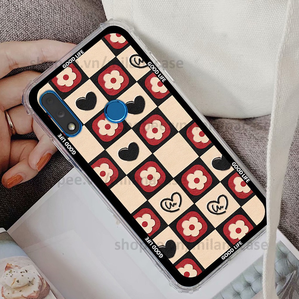 Ốp Vsmart Star 3 / Star 4 / Star3 / Star4 in hình caro trái tim siêu đẹp, siêu nét đầy phong cách cá tính