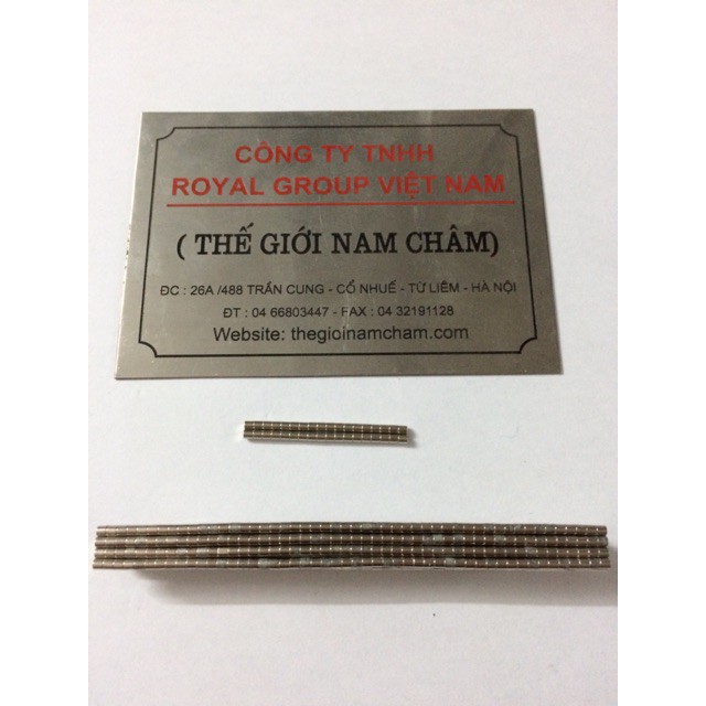 Nam chân viên 2x2mm
