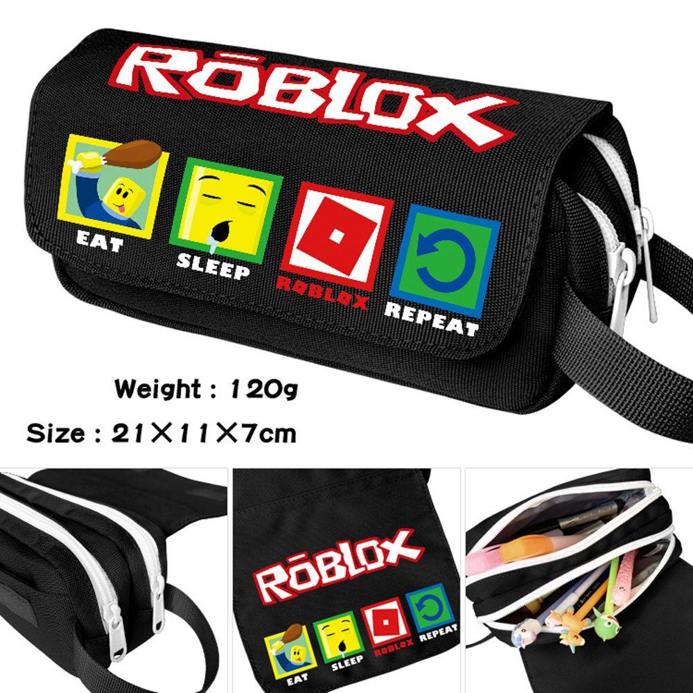 Bóp Viết Hai Lớp Có Khóa Kéo In Hình Roblox Sáng Tạo