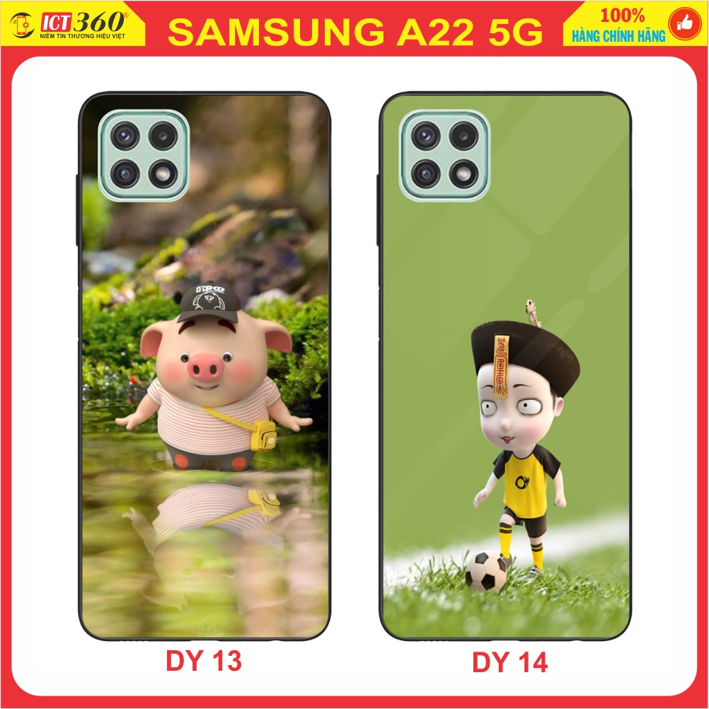 Ốp lưng kính SAMSUNG A22 5G - Nhận in ảnh theo yêu cầu