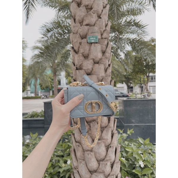 túi xách Diỏr caro nano SP về số lượng ít sz 13