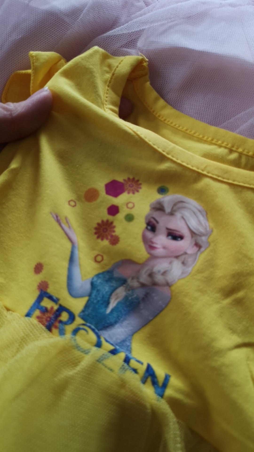 Đầm Công Chúa Elsa Bằng Vải Cotton Đính Kim Sa Mới 2021 Cho Bé Gái