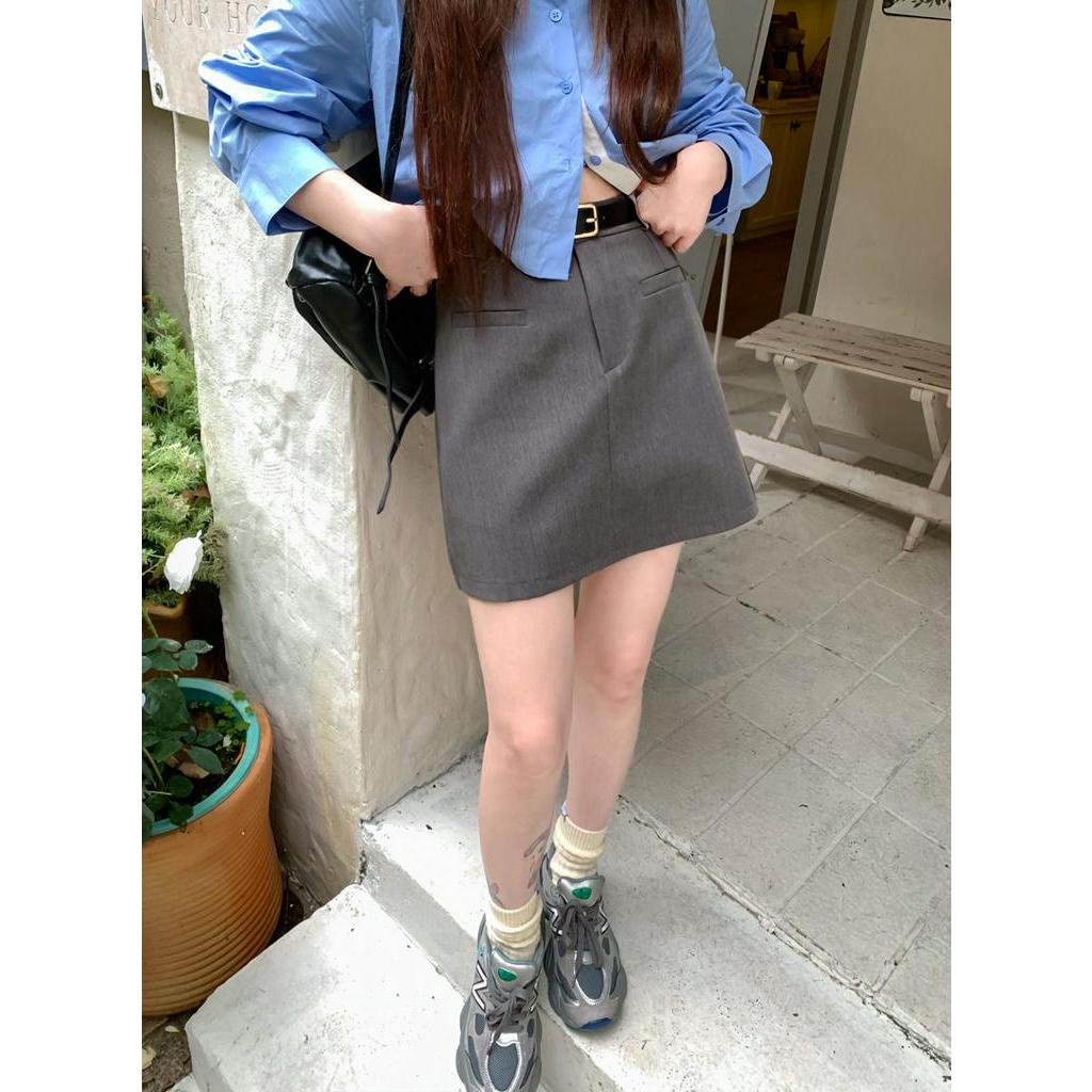 Chân Váy Chữ A Lưng Cao Thời Trang Nữ Tính
