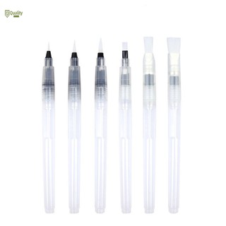 Bộ 6 bút ruột rỗng dùng vẽ màu nước dễ sử dụng cho người mới tập vẽ