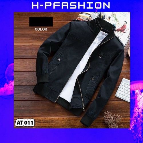 Áo Khoác Nam Kaki 🔵 𝐅𝐑𝐄𝐄 𝐒𝐇𝐈𝐏 🔵 Áo Khoác Nam Đẹp Cao Cấp Có Túi Trong Tiện Lợi HpFashion - Akkknhp03