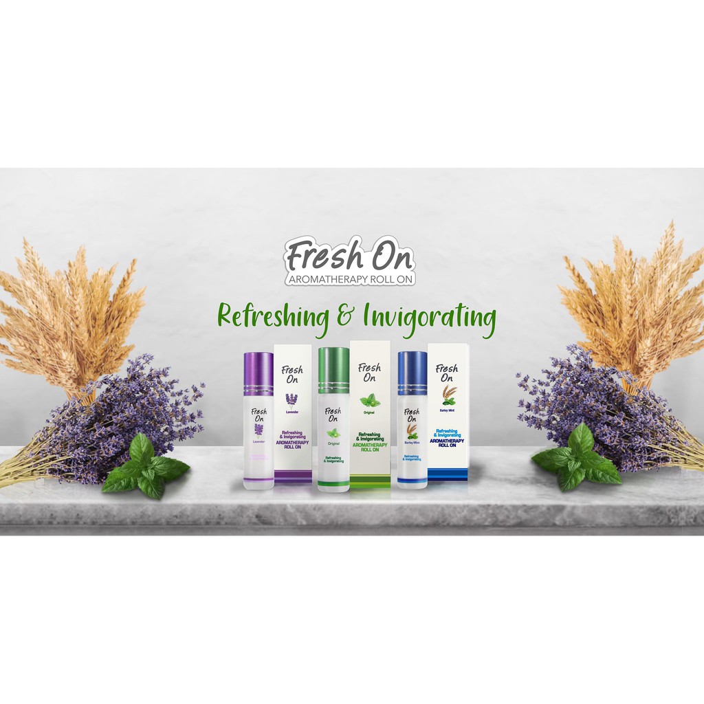 Dầu gió Con Ó Fresh On bi lăn 8ml Singapore