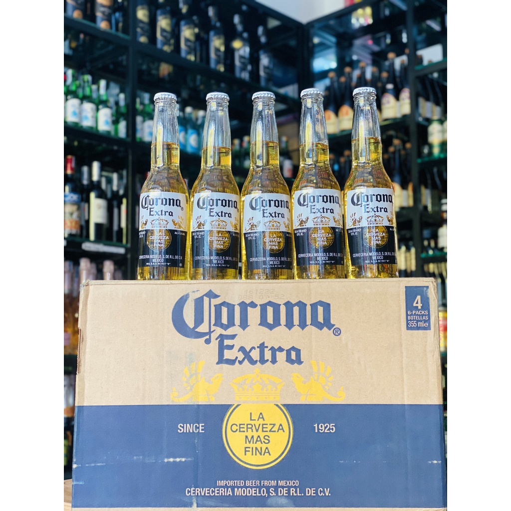 Bia Corona Extra 24 chai 355ml  -