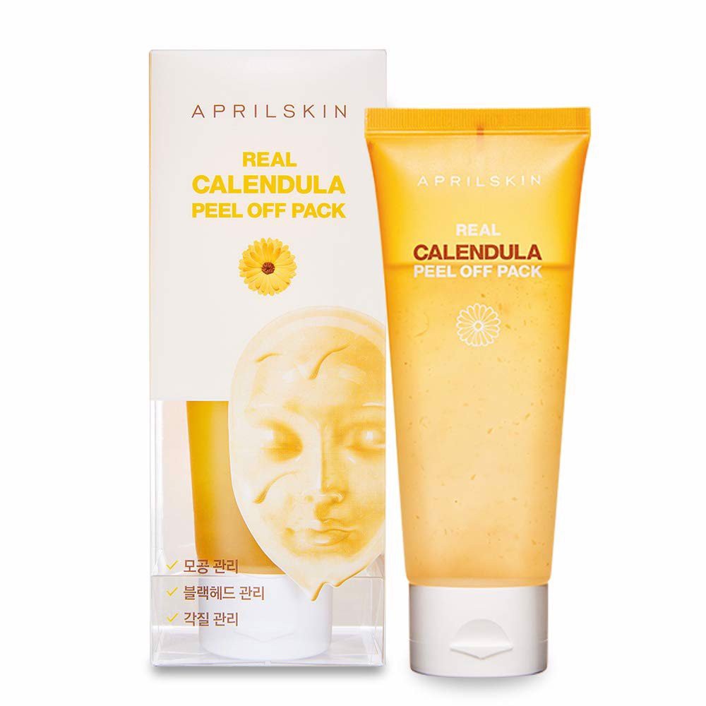Mặt Nạ Lột Tẩy Tế Bào Chết APRILSKIN Real Calendula Peel Off Pack 100g