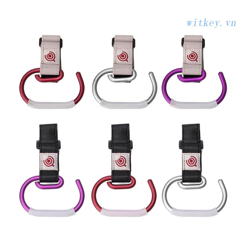 Móc Treo Túi Mua Sắm Dạng Đẩy Thông Dụng Gắn Xe Đẩy Em Bé