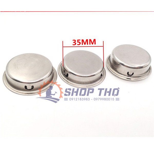 Tay kéo âm hình tròn - chất liệu Inox (set 10 cái)